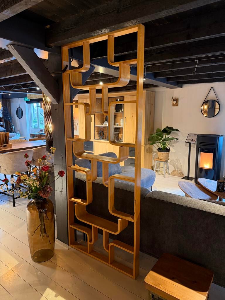 Ludvik Volak roomdivider | Kamerscherm hout | Wandrek, Ophalen, Gebruikt