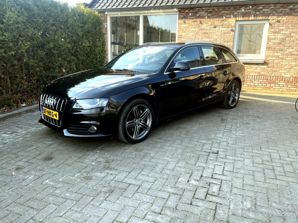 Audi A4 Avant 3.0 TDI Quattro 300pk Automaat B&O NL Auto, Auto's, Automaat, 197 €/maand, A4, Zwart