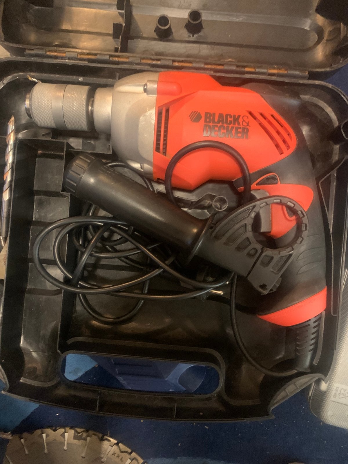 boordril boor black and decker, Ophalen, Gebruikt, Boor- en/of Breekhamer, Variabele snelheid