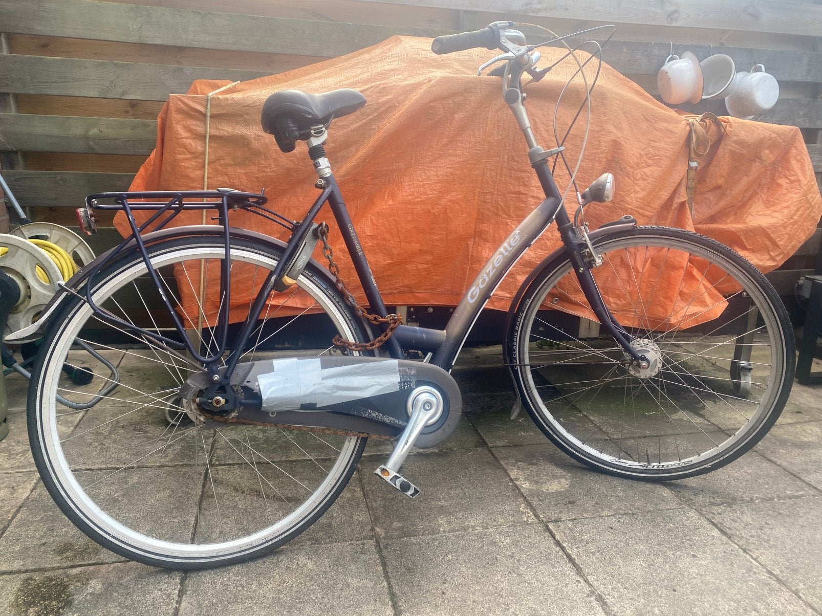 Gazelle damesfiets, 56 cm of meer, Ophalen, Gebruikt, Versnellingen