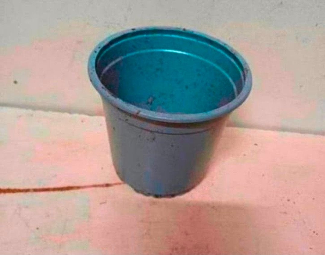 Kweekpotten plantenpotten bloempotten 14 cm, Kunststof, Gebruikt, Rond, Ophalen of Verzenden