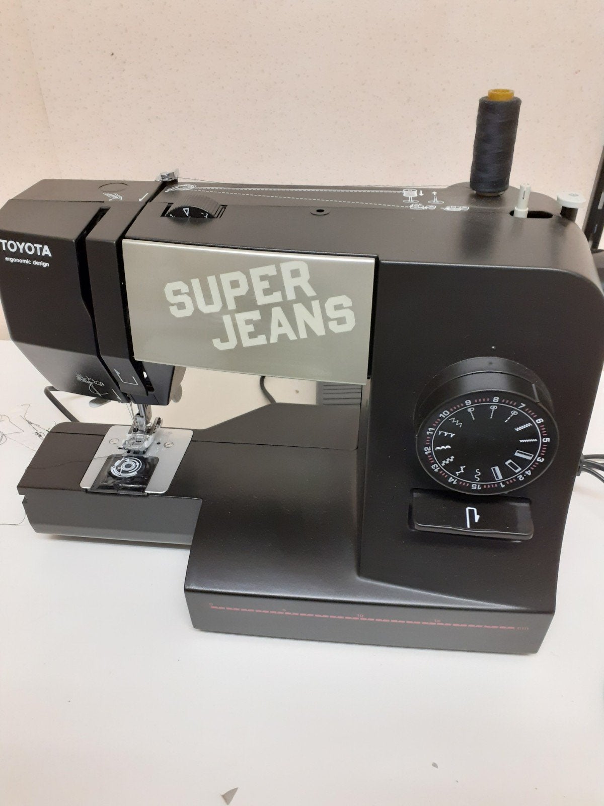 Naaimachine superjeans, Ophalen, Zo goed als nieuw, Naaimachine, Overige merken