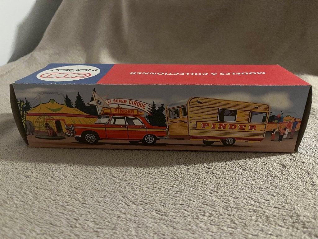 cij norev peugeot pinder  caravan, Ophalen of Verzenden, Nieuw, Auto, Norev