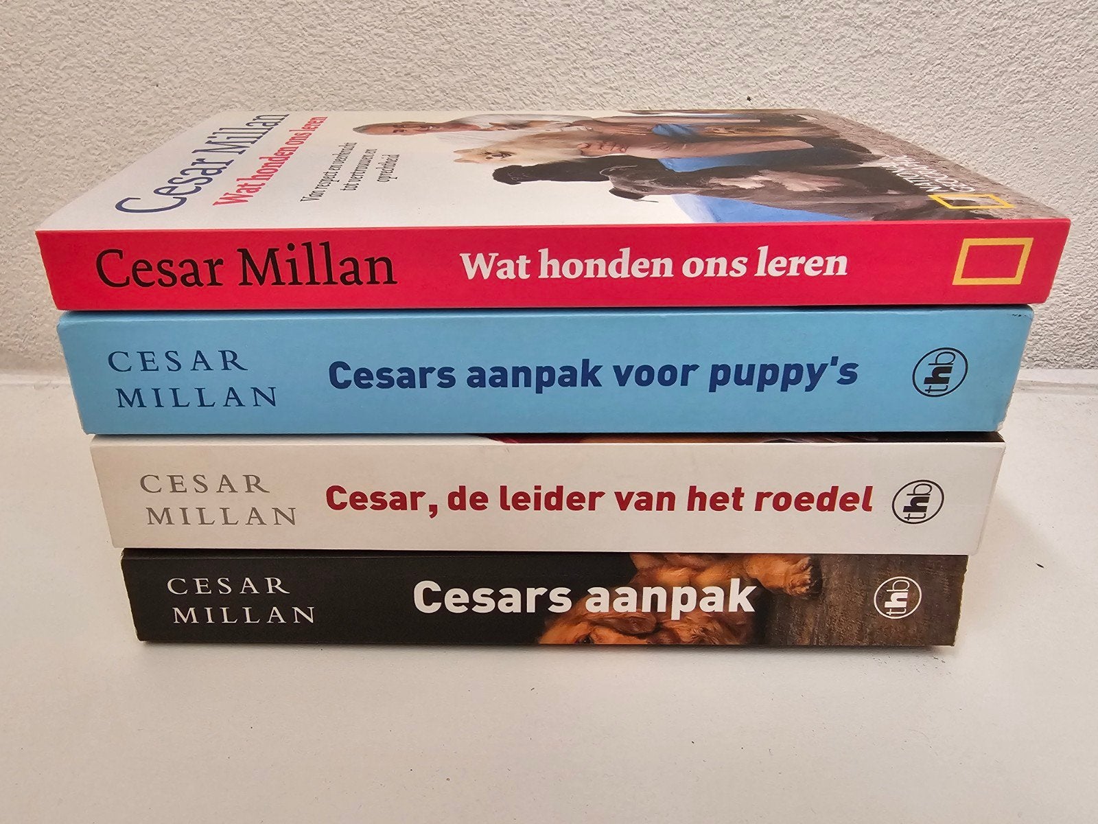 Cesar Millan boeken: Wat honden ons leren, Cesars aanpak, Ophalen of Verzenden, Gelezen, Cesar Millan