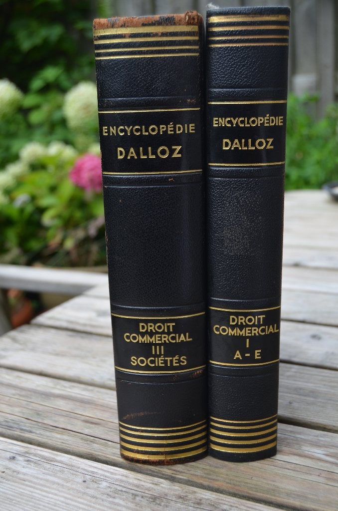 Oude Franse Juridische encyclopedie deel 1 en 3, Gelezen, Ophalen of Verzenden, Los deel, Overige onderwerpen
