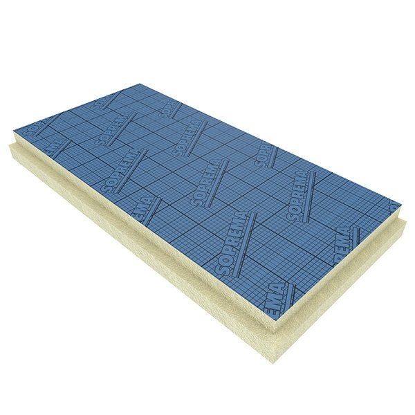 120mm PIR plaat (4 stuks) Soprema Efyos Blue 120s, Ophalen, Dakisolatie, 12 cm of meer, Nieuw