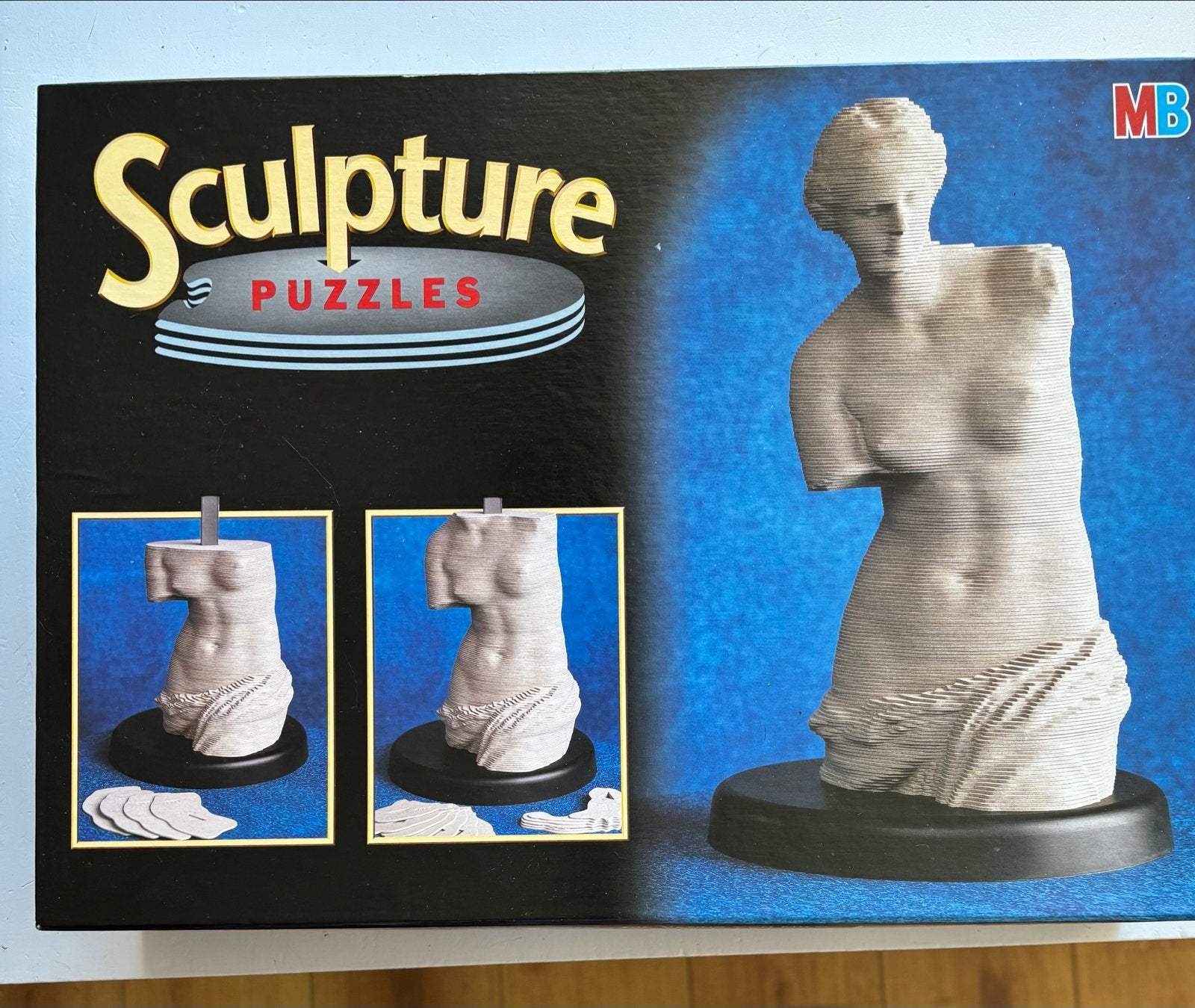 MB Sculpture Puzzles - Venus de Milo - Nieuw in doos, Ophalen, Overige thema's, Nieuw, Papier of Karton