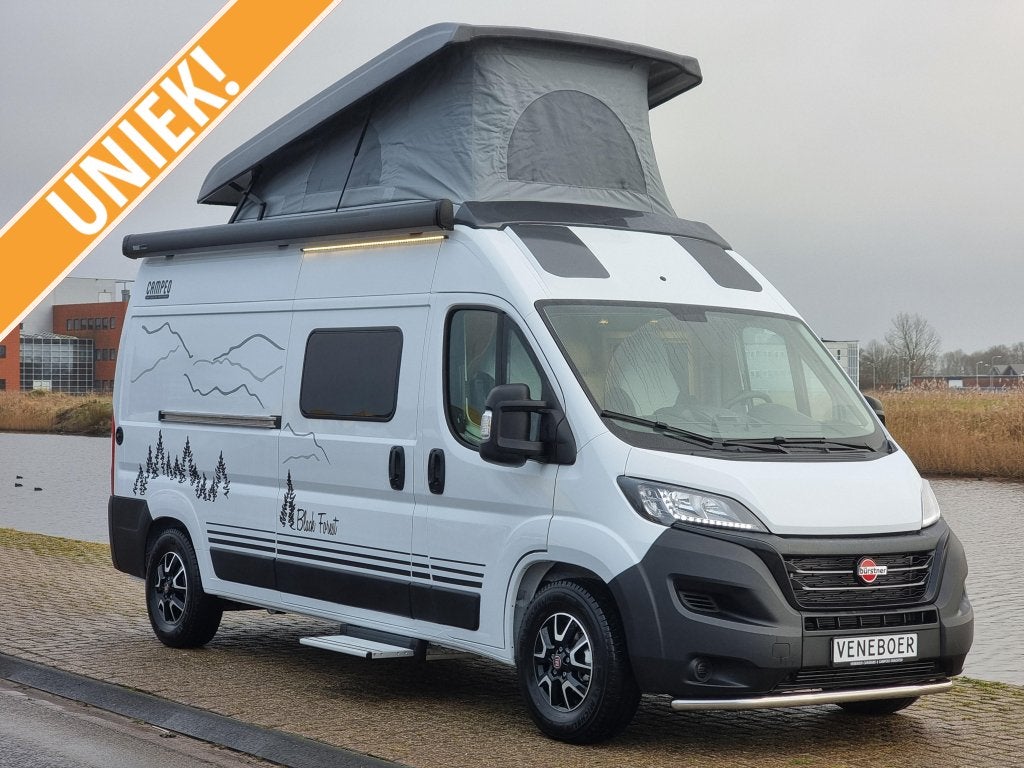 Bürstner Campeo C 600 Black Forest, Caravans en Kamperen, Ringverwarming, Bedrijf, 5 tot 6 meter, Tot en met 4