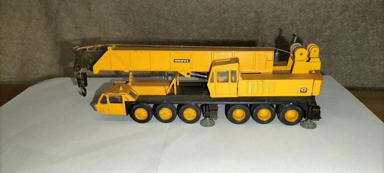 Grove TM800 Kraanwagen - NTZ model 1:50, Hobby en Vrije tijd, Ophalen, Gebruikt, Hijskraan, Tractor of Landbouw, NZG