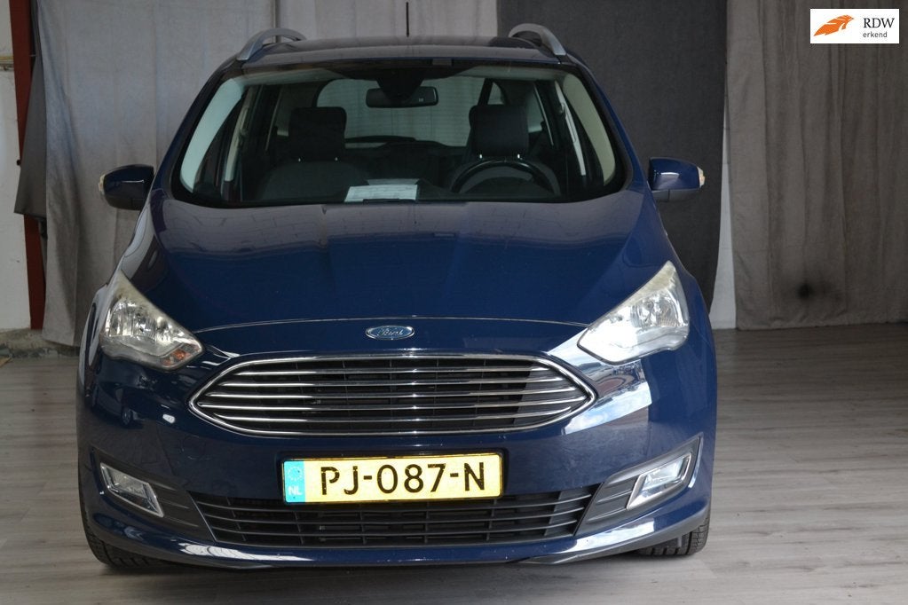 Ford Grand C-Max 1.0 Titanium, Auto's, Voorwielaandrijving, 745 kg, 125 pk, Gebruikt