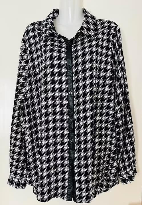 In Vogue Paris blouse maat 46 [v], Ophalen of Verzenden, Nieuw, Maat 46/48 (XL) of groter, Zwart