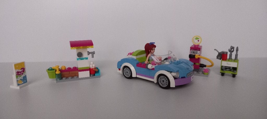 Lego 41091 Friends sportwagen, Gebruikt, Lego, Ophalen of Verzenden, Complete set