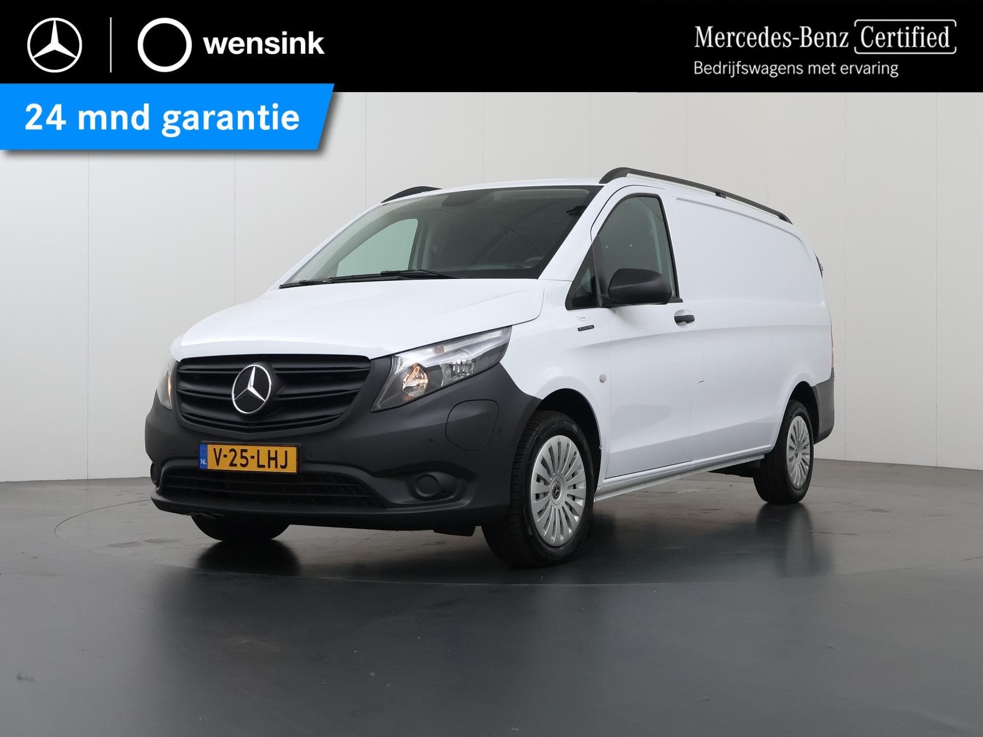 Mercedes-Benz eVito | L2 | 66 kWh | AIRCO | NAVIGATIE | PARK, Stof, Gebruikt, Zwart, 2242 kg