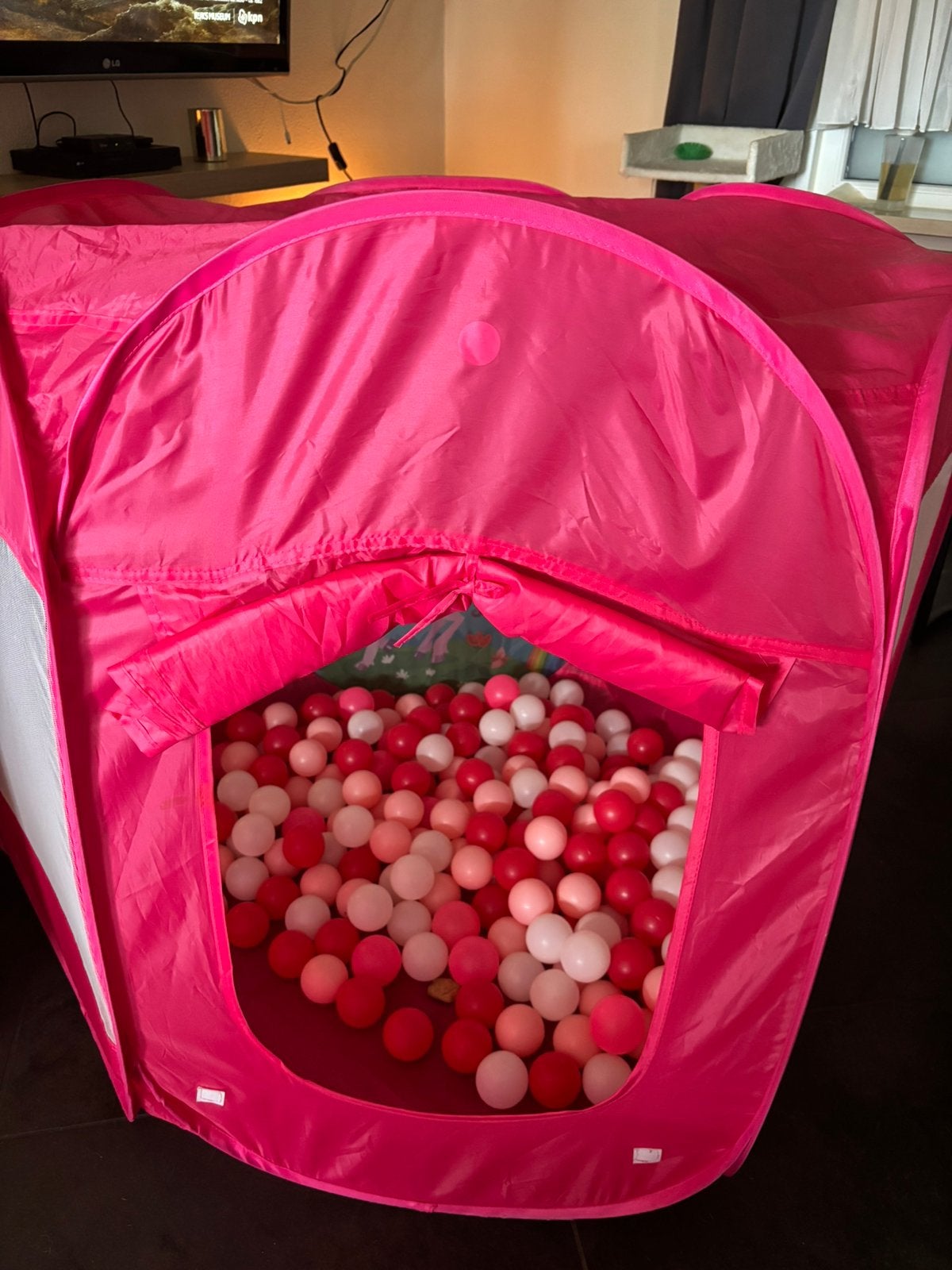 Roze ballenbak meisjes, Ophalen, Zo goed als nieuw
