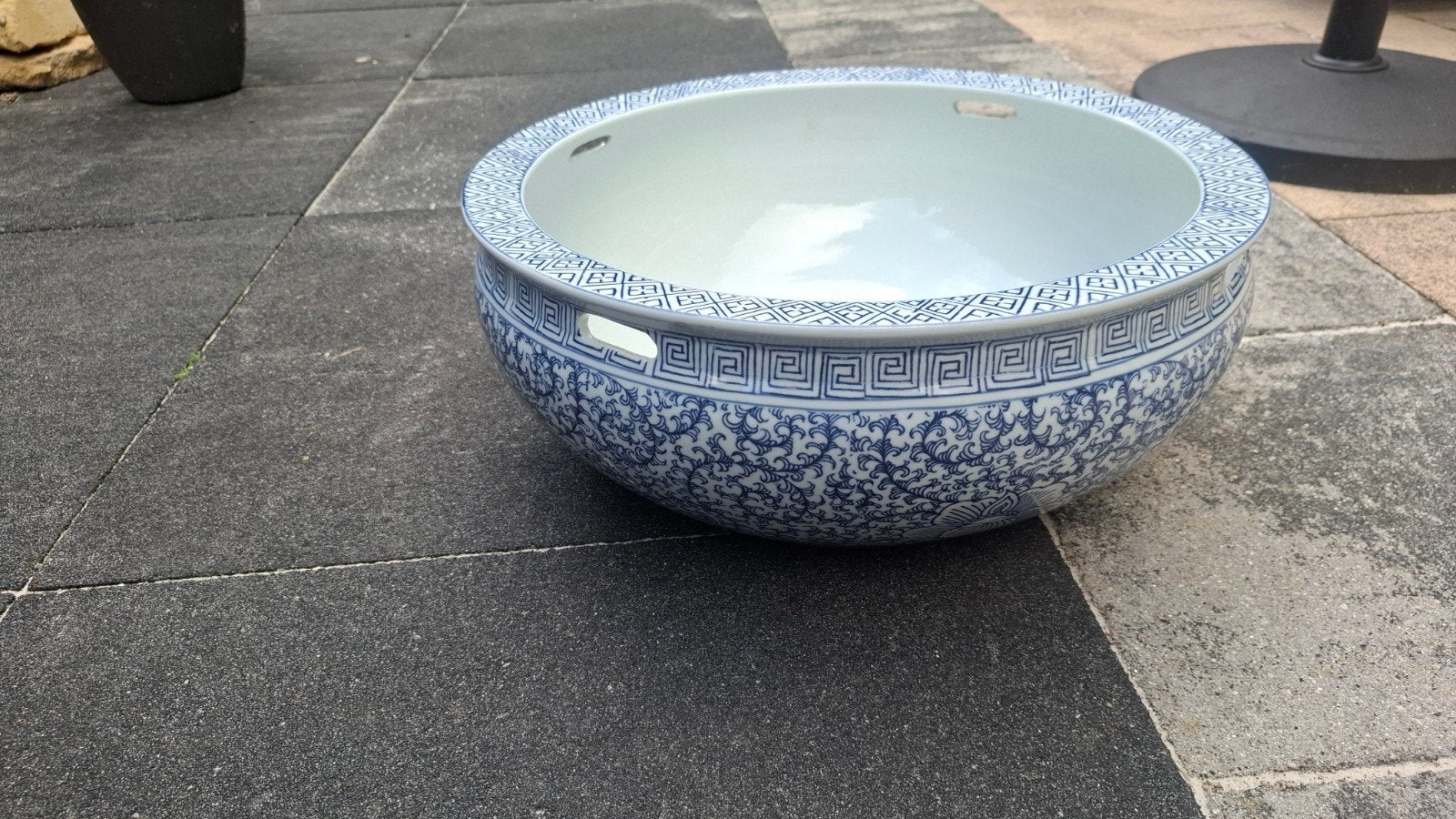 Chinees porselein, Ophalen