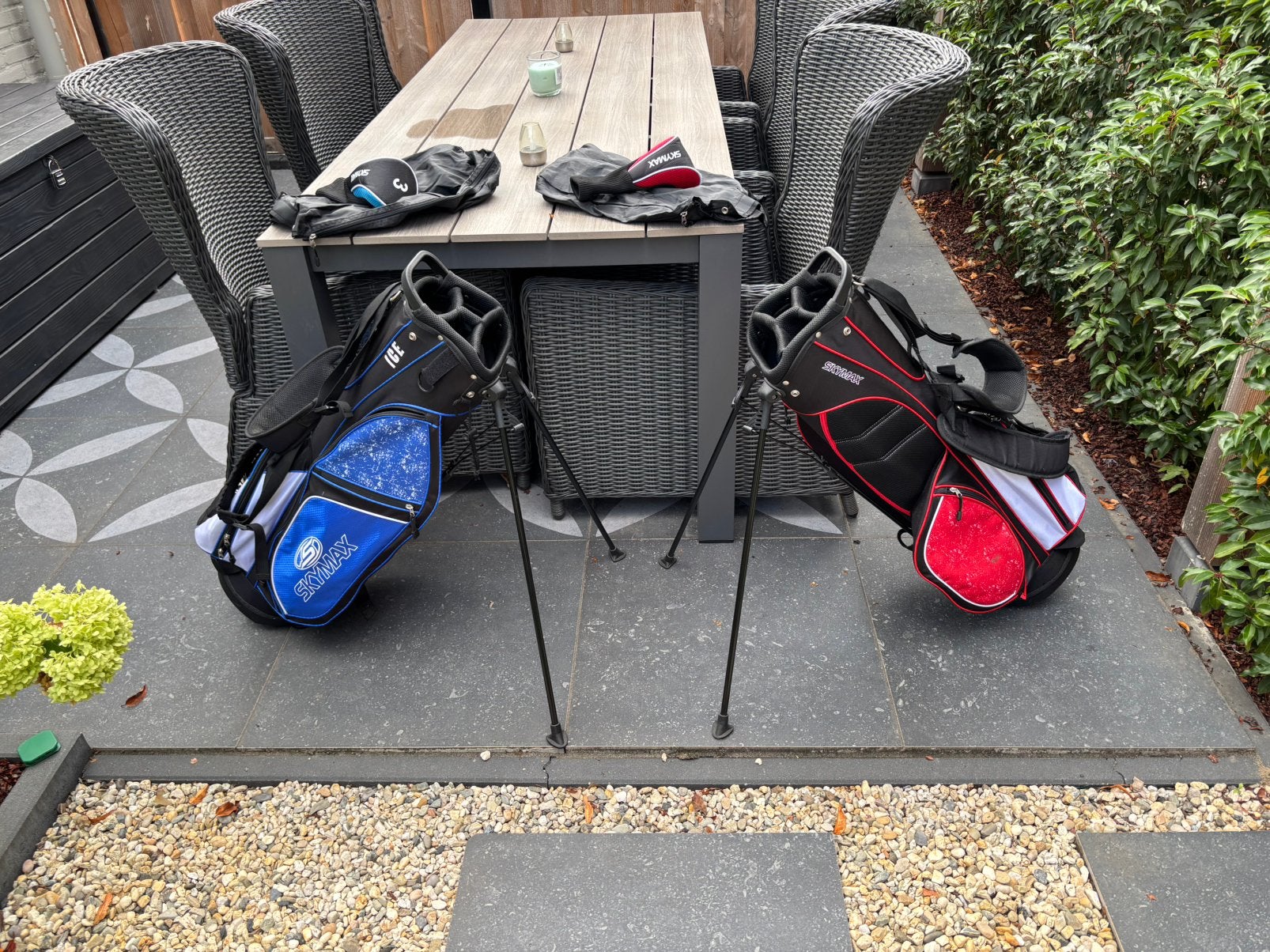 Golf tas (sen) merk skymax, Sport en Fitness, Golf, Ophalen, Zo goed als nieuw, Tas