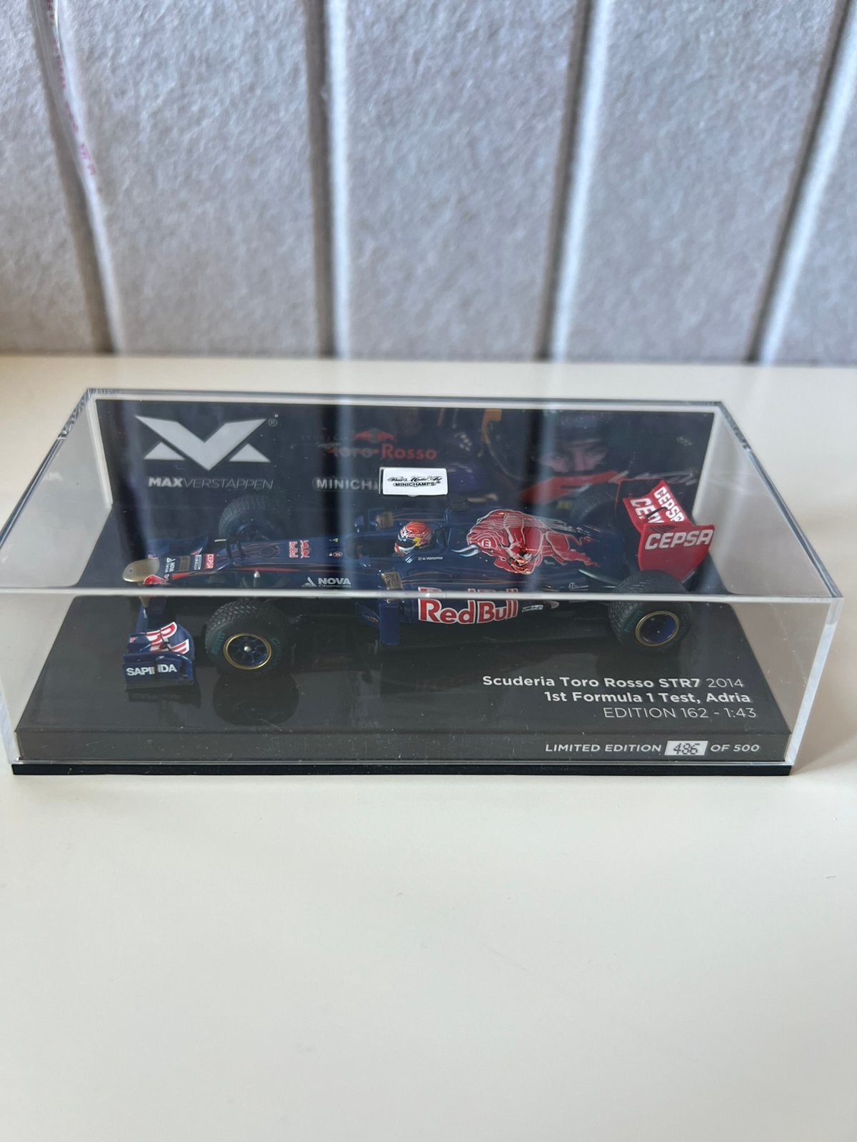 Toro Rosso STR7 (2014 First Formula 1 Test, Adria)., Ophalen of Verzenden, Zo goed als nieuw, Tractor of Landbouw