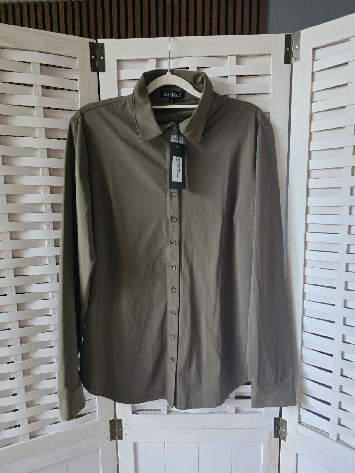 Nieuw blouse mi piace groen L, Ophalen of Verzenden, Nieuw, Groen
