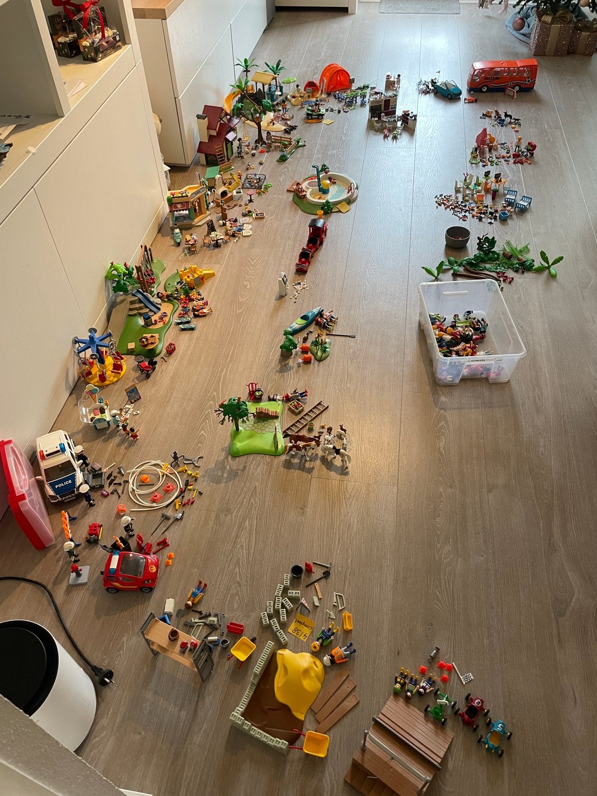 Grote partij Playmobil met diverse sets en figuren, Ophalen, Gebruikt, Complete set, Overige typen