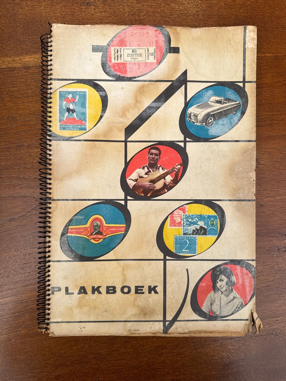 Vintage Plakboek met Sigarenbandjes - Jaren '50, Ophalen of Verzenden