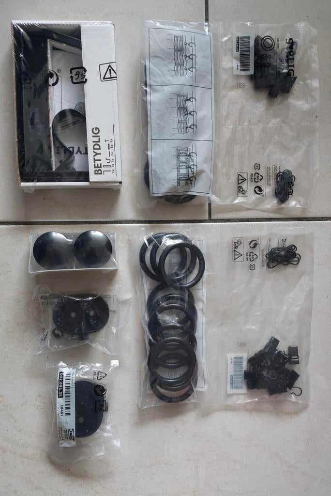 Ikea gordijnaccessoires alles voor €20, Ophalen of Verzenden, Nieuw, Overige materialen, Overige typen