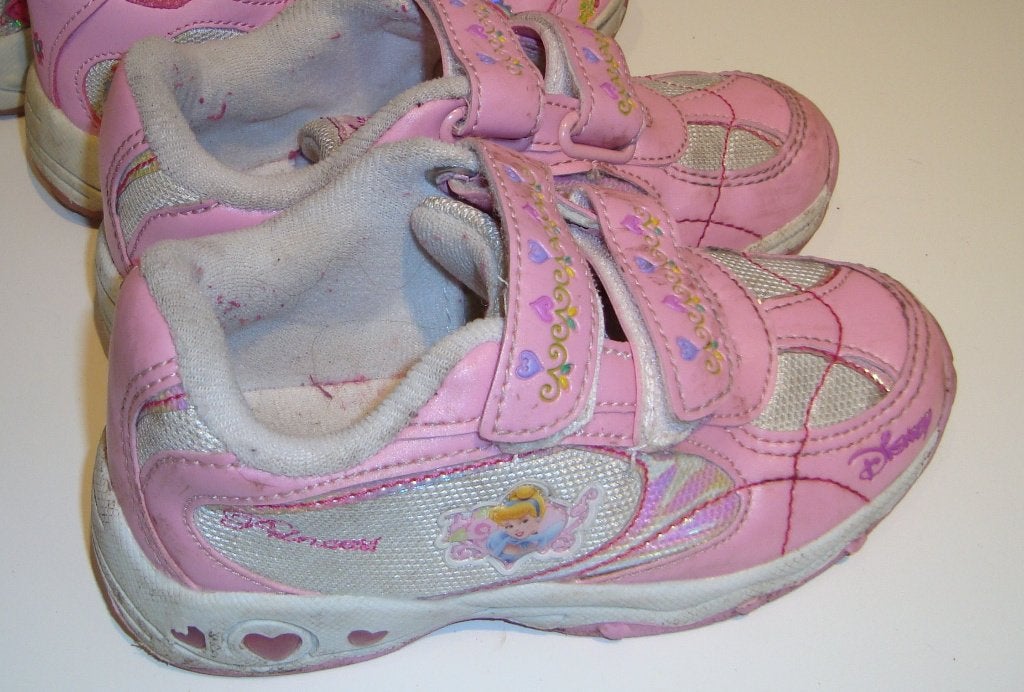 1 paar Rose Disney Princess schoentjes., Disney, Schoentjes, Meisje, Ophalen of Verzenden