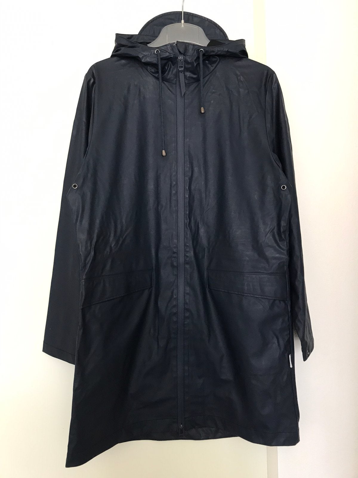 Regen jas maat S/M, Kleding | Dames, Maat 38/40 (M), Blauw, Ophalen of Verzenden, Zo goed als nieuw