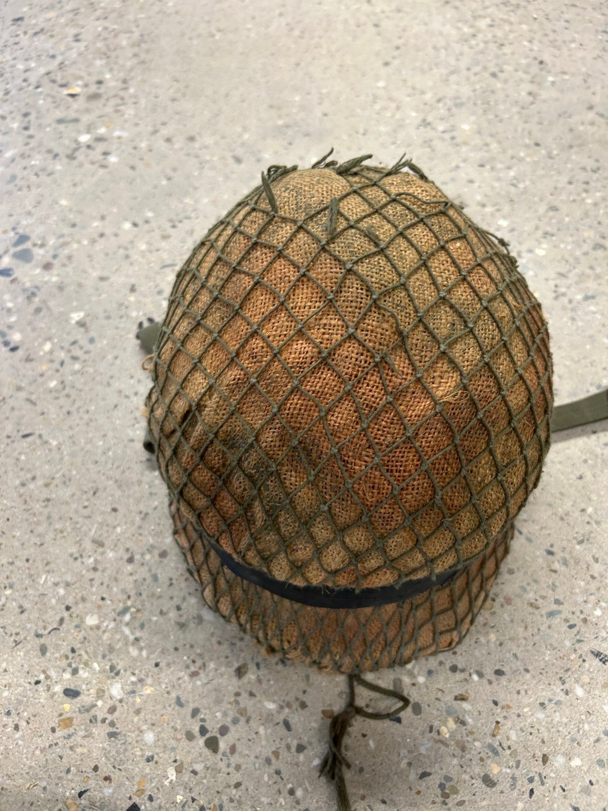 Originele M53 Helm Koninklijke Landmacht (M1 model), Verzamelen, Militaria | Tweede Wereldoorlog, Ophalen of Verzenden