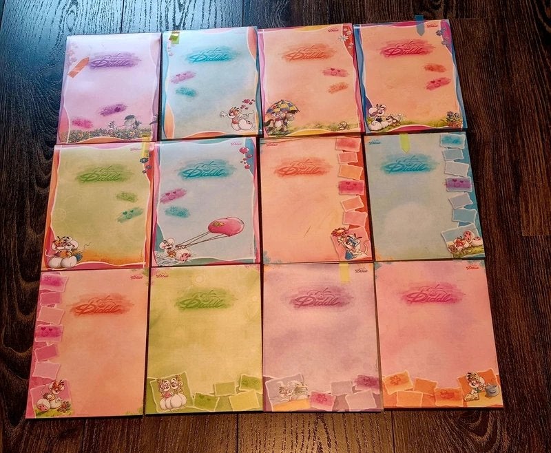 A5 schraffier serie, Ophalen of Verzenden, Diddl, Zo goed als nieuw, Papier, Kaart of Schrift