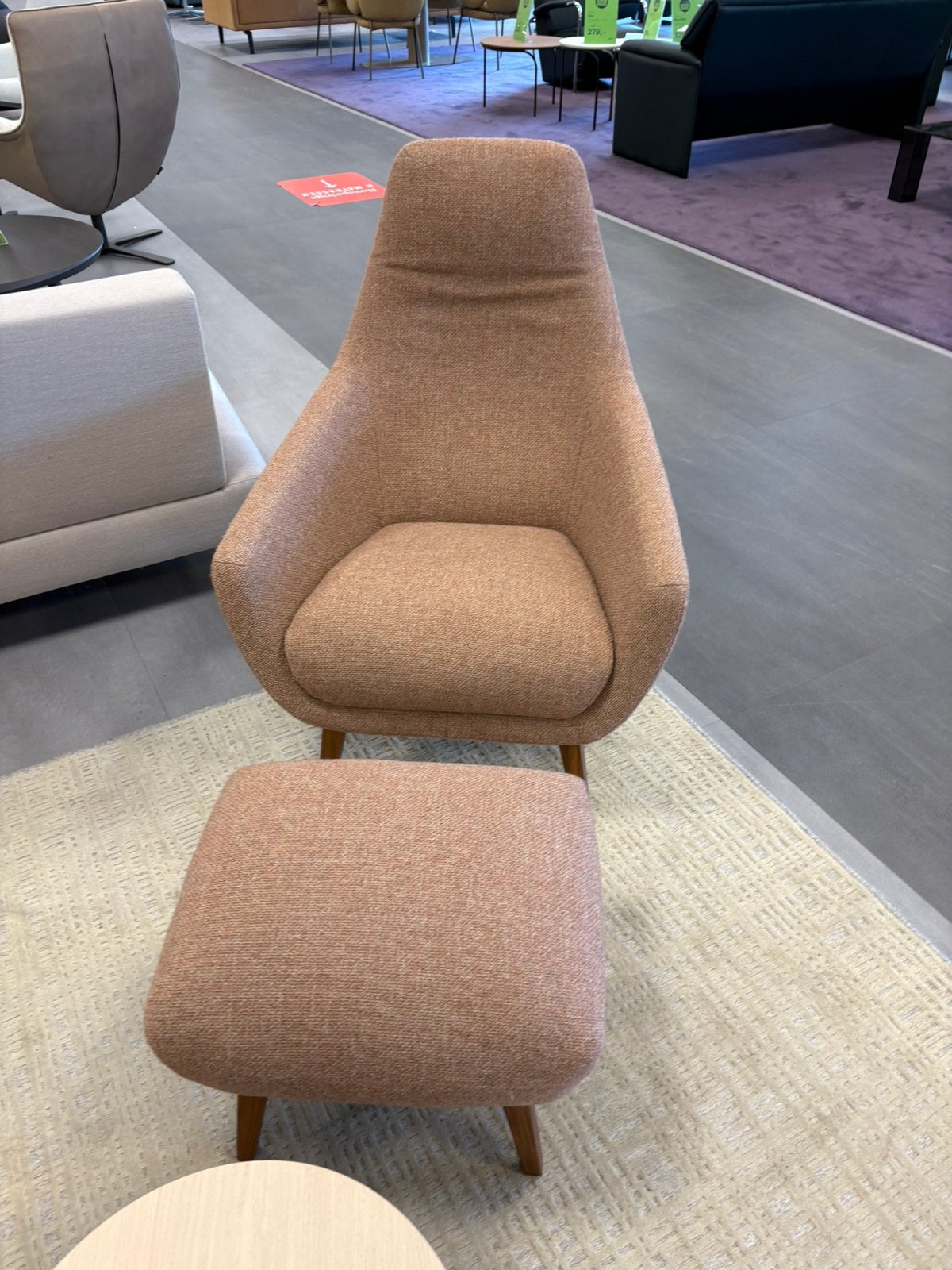 Montis fauteuil Enzo, Ophalen, Gebruikt, 75 tot 100 cm, Stof