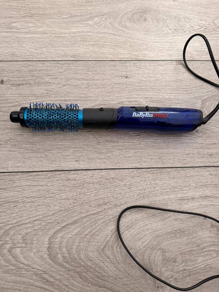 BaBylissPRO Blue Lightning föhnborstel, Ophalen of Verzenden, Gebruikt