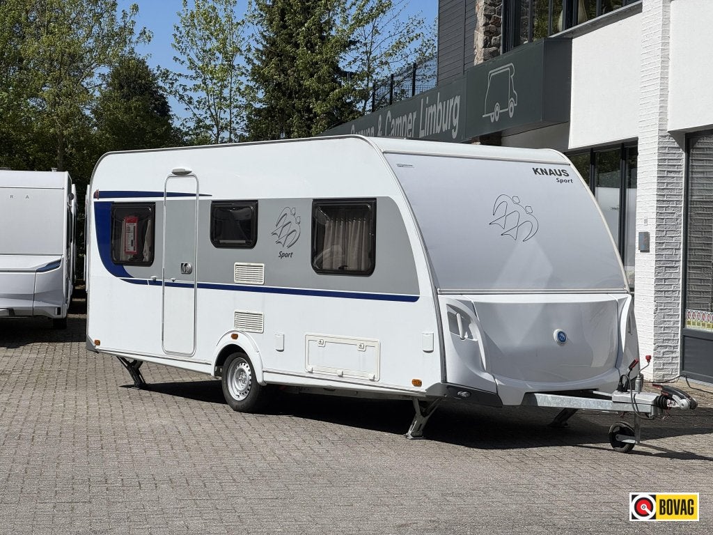 Knaus Sport 500 EU , VERKOCHT !, Schokbreker, Rondzit, Particulier, 5 tot 6 meter