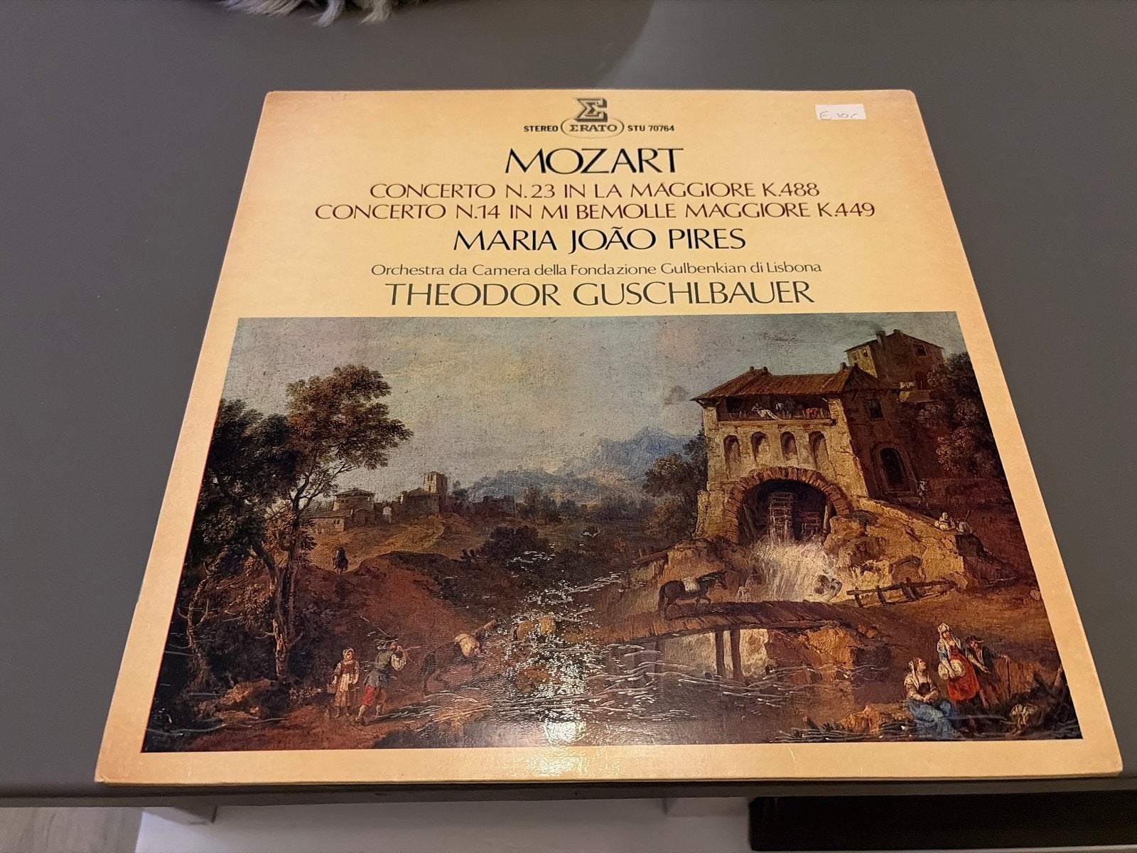 Mozart: Pianoconcerten nr. 23 & 14 - Maria João Pires LP, Cd's en Dvd's, LP, Gebruikt, Mozart, Soloconcert
