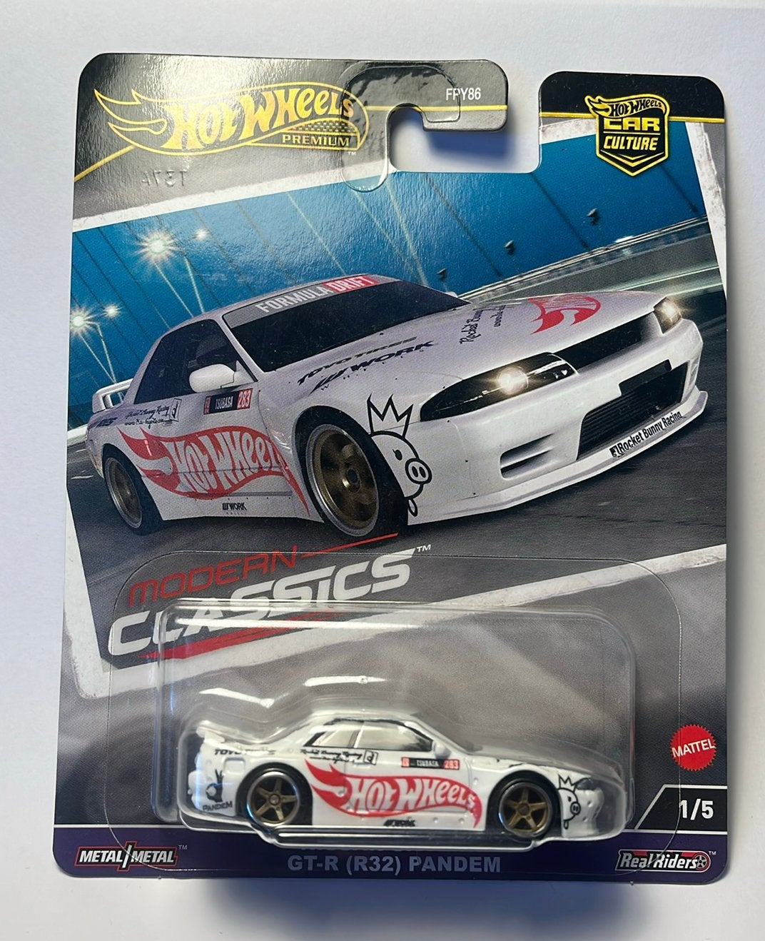 Hot Wheels Premium 1/64 Nissan Skyline GT-R Pandem., Ophalen of Verzenden, Nieuw, Auto