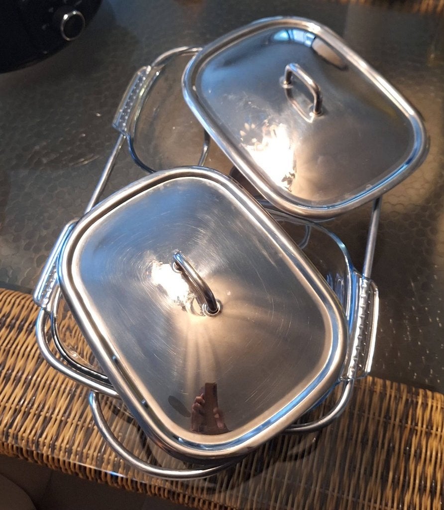 Warmhouders Kinghoff, Ophalen of Verzenden, Zo goed als nieuw, Overige merken, Glas