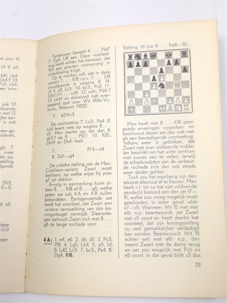 Theorie der Schaakopeningen 8 — Euwe, Frans & Caro-Kann 1941, Ophalen of Verzenden, Gelezen, Watersport en Hengelsport