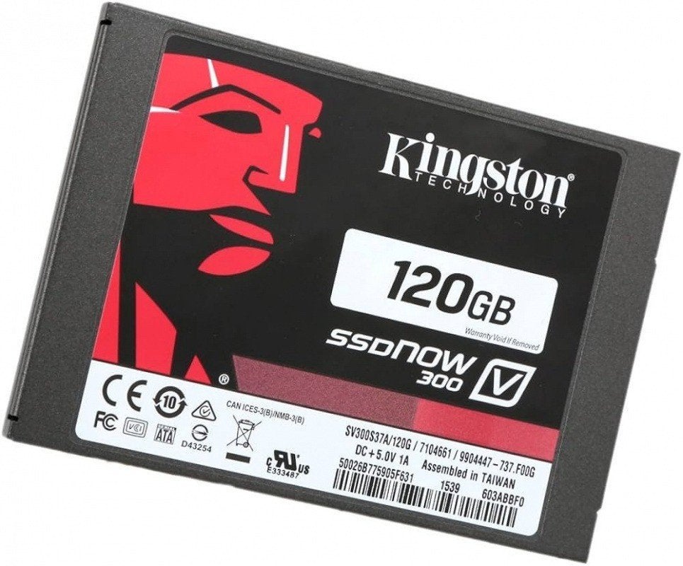 Kingston SSD NowV300 SV300S37A 120GB SSD 2.5" SATA, Computers en Software, Harde schijven, Intern, Gebruikt, Kingston, Ophalen of Verzenden