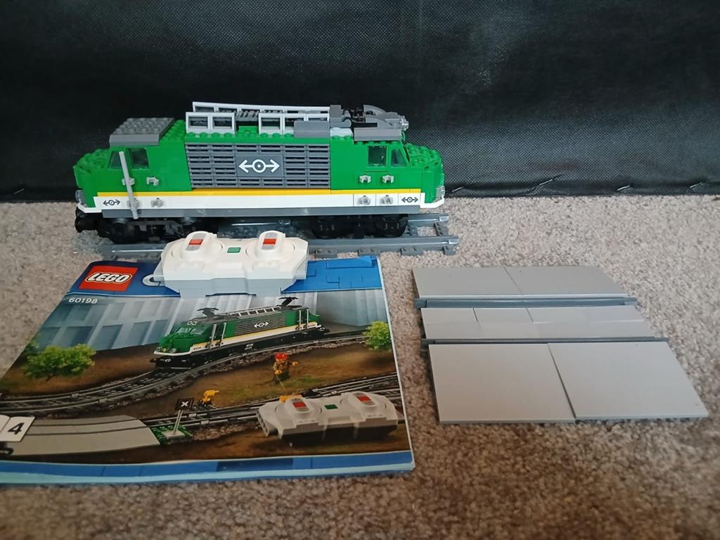 Lego vrachttrein 60198, Ophalen of Verzenden, Zo goed als nieuw