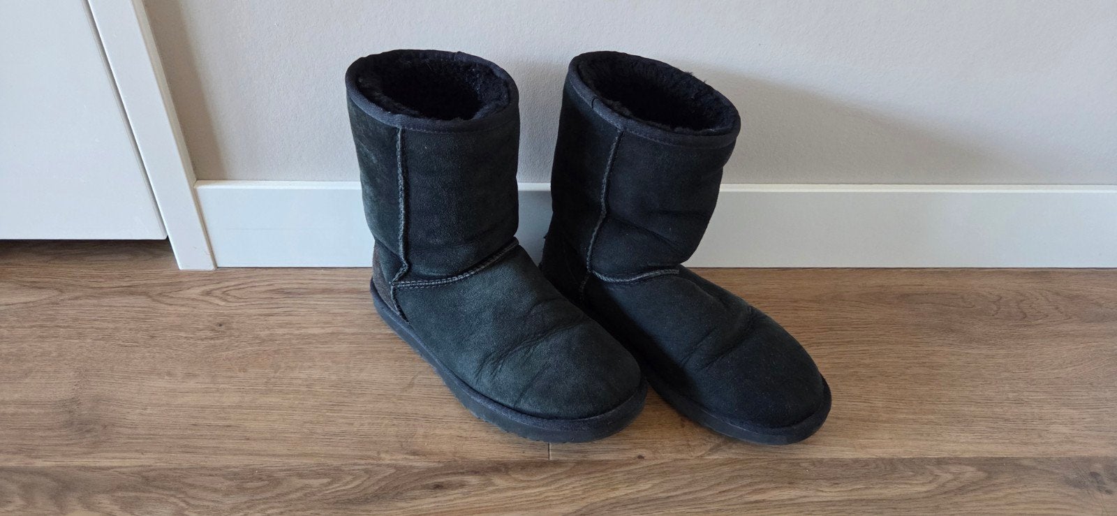 Zwarte UGG laarzen - Maat 40, Ophalen, Gedragen, Zwart