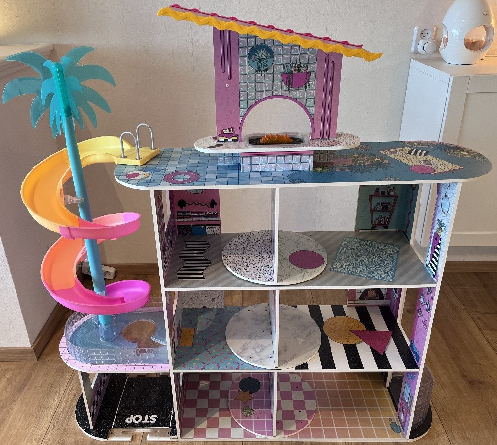 L.O.L. Surprise OMG Fashion House, Kinderen en Baby's, Ophalen, Zo goed als nieuw, Poppenhuis