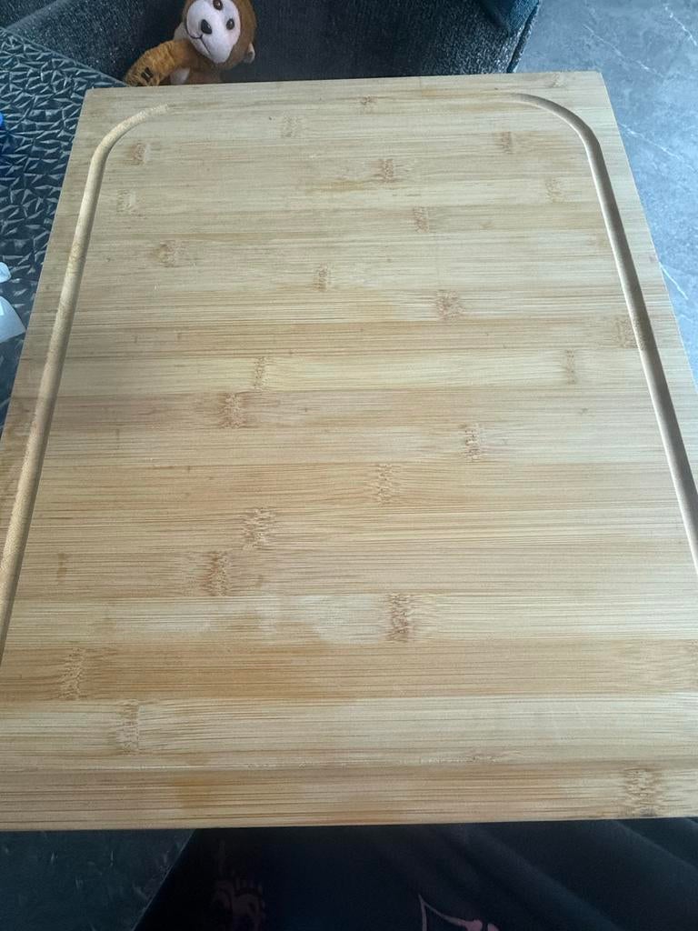 IKEA LÄMPLIG Snijplank Bamboe 53x46 cm, Gebruikt, Hout, IKEA, Snij-/serveerplank
