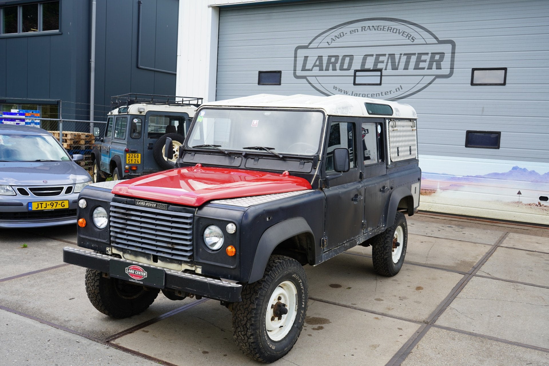 Land Rover Defender v8 110 Stationwagon (bj 1988), Land Rover, 116 pk, Wit, Origineel Nederlands