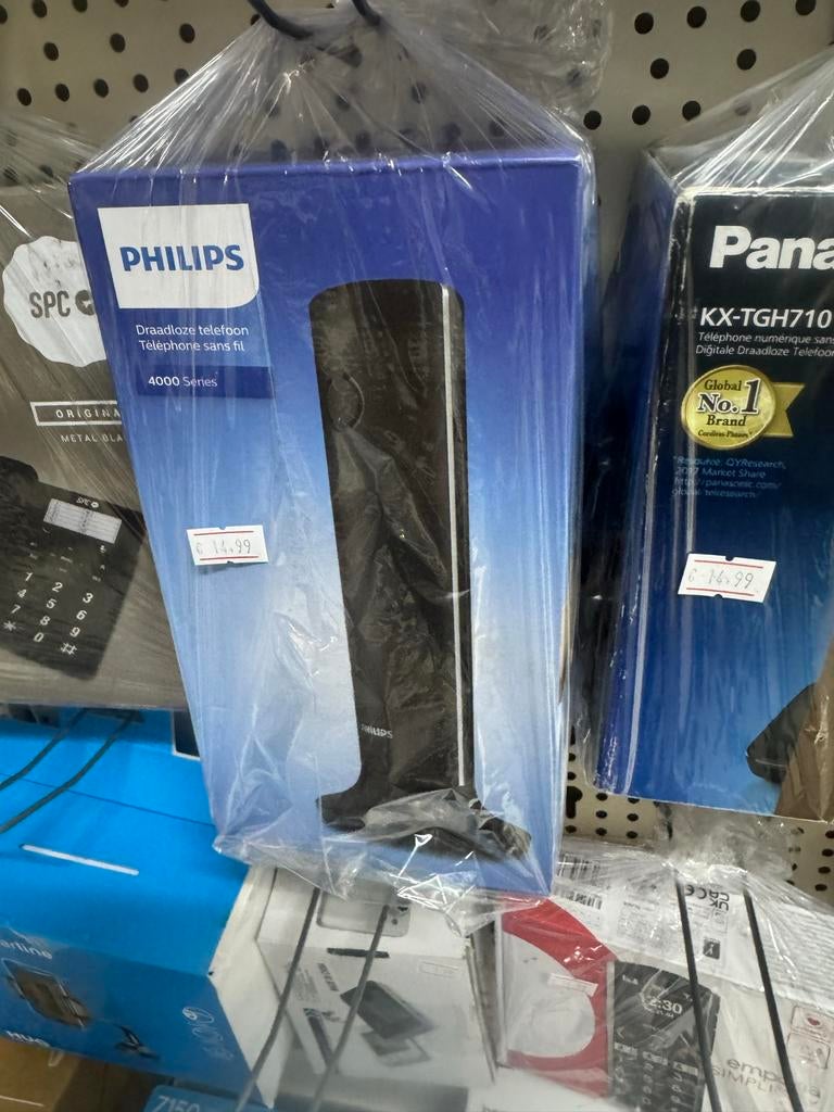 Philips Draadloze Telefoon 4000 Serie - Nieuw in doos, Ophalen of Verzenden, Nieuw, 1 handset