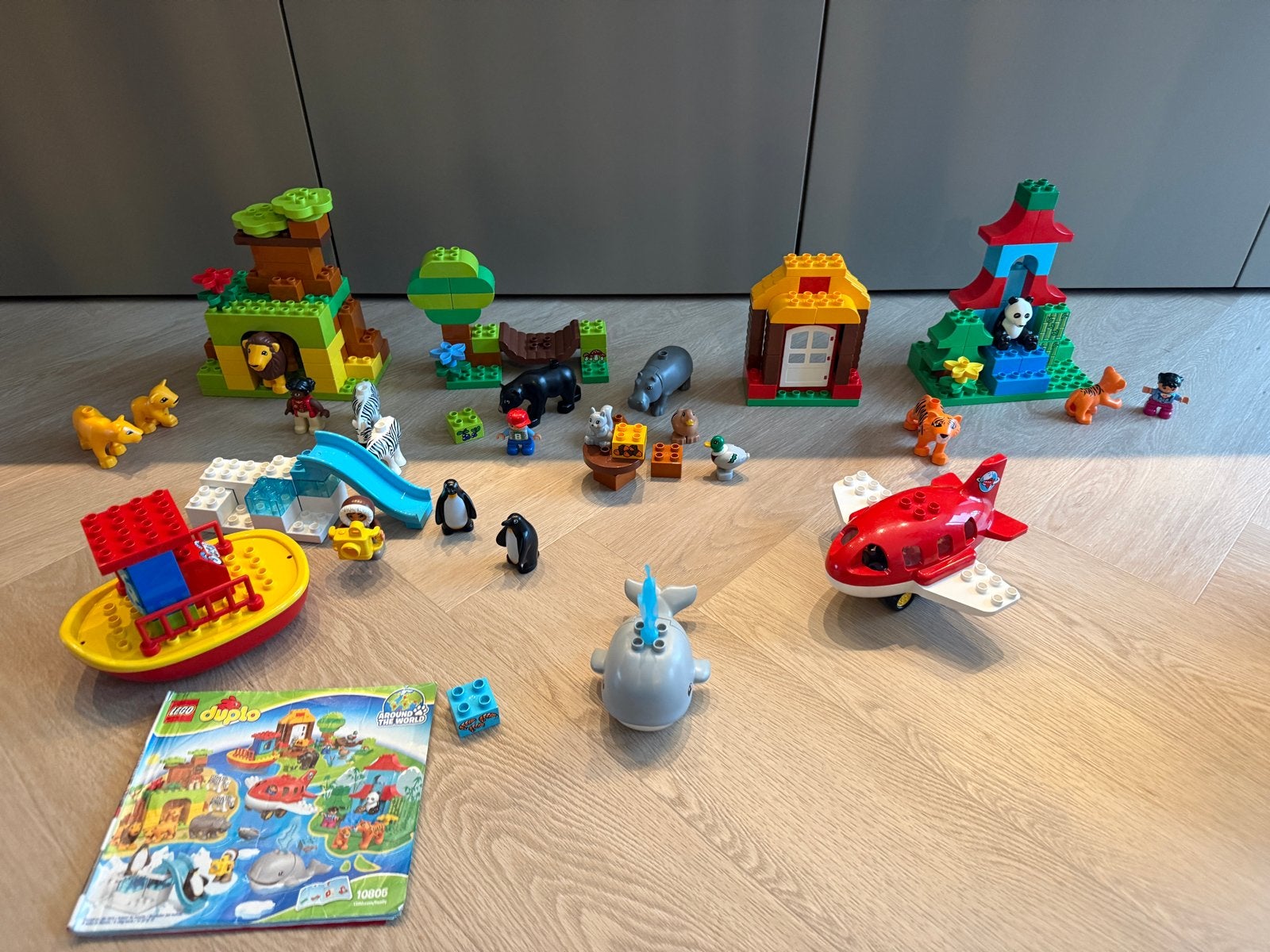 Grote Duplo collectie met diverse sets en veel extra blokken, Ophalen of Verzenden, Gebruikt