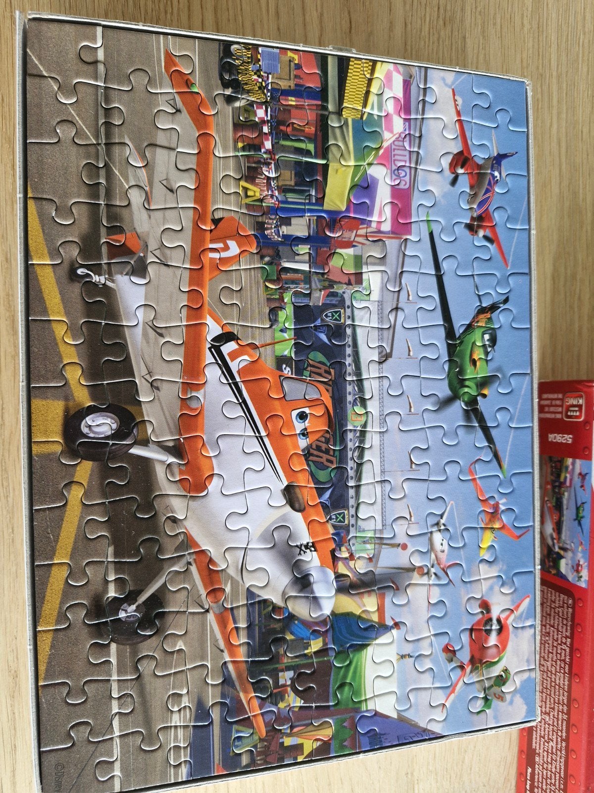 Disney Planes Puzzel 100 stukjes - Zo goed als nieuw, Ophalen of Verzenden, 10 tot 50 stukjes, Zo goed als nieuw, 6 jaar of ouder