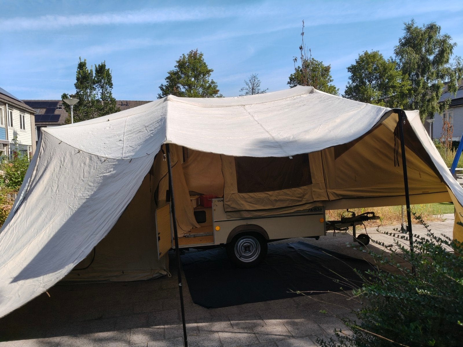 nette Holtkamper, Caravans en Kamperen, Vouwwagens, Ophalen, Beige, Tot en met 6, Holtkamper