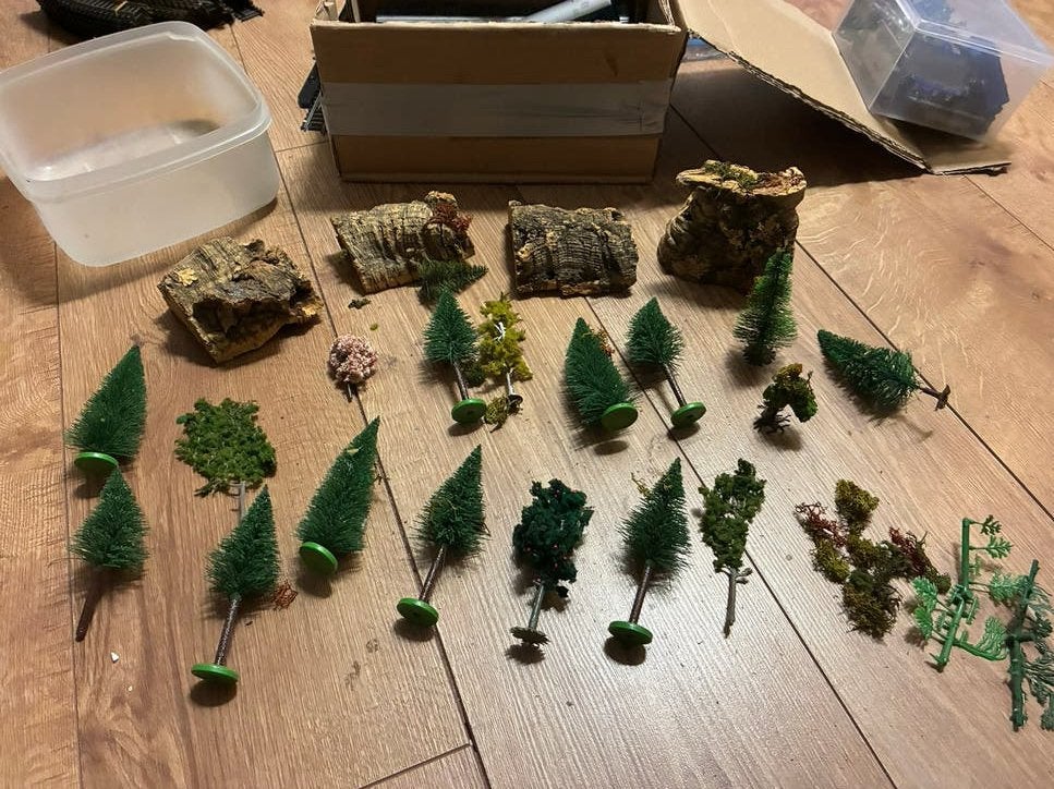 Modelbouw bomen en kurk voor diorama's, Ophalen of Verzenden, Gebruikt, Overige typen, Overige merken