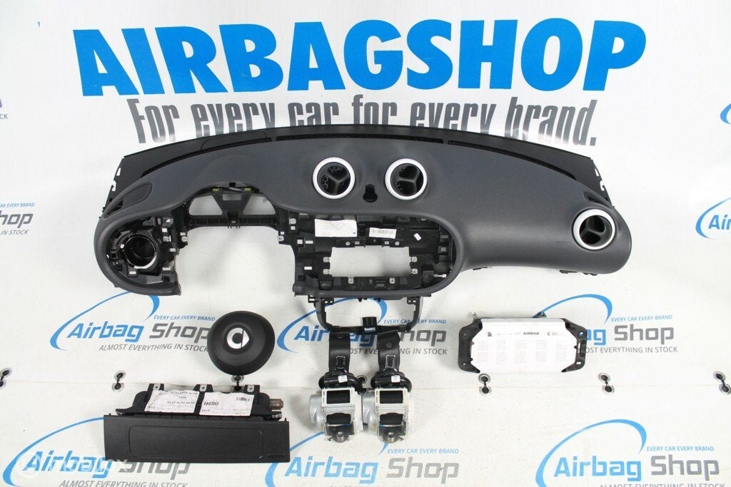 Airbag set Dashboard zwart Smart Fortwo 453 2014-..