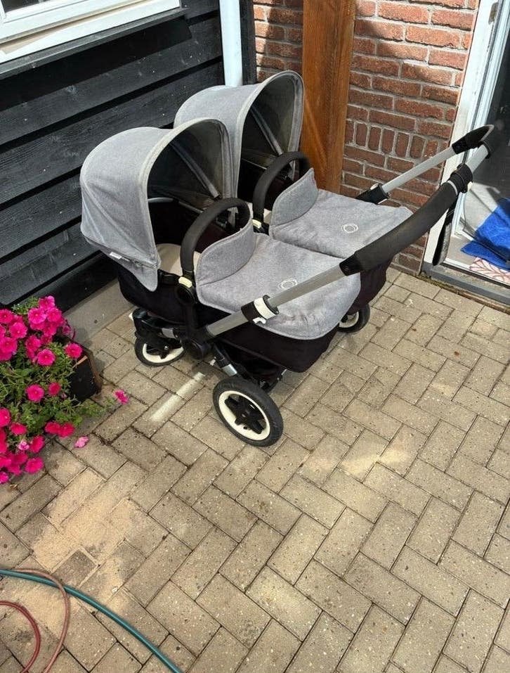 Bugaboo Duo-kinderwagen, Gebruikt, Ophalen, Kinderwagen, Duowagen