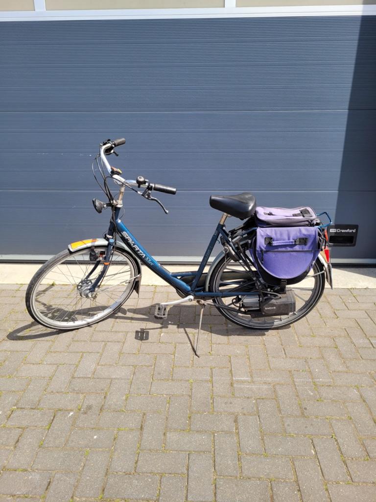Spartamet met kenteken, Fietsen en Brommers, Brommeronderdelen | Snorfietsen, Ophalen, Gebruikt